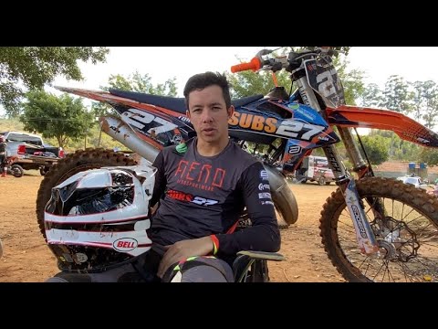 Thales Vilardi - Treino Kalango Cego + Review Capacete Bell MX-9