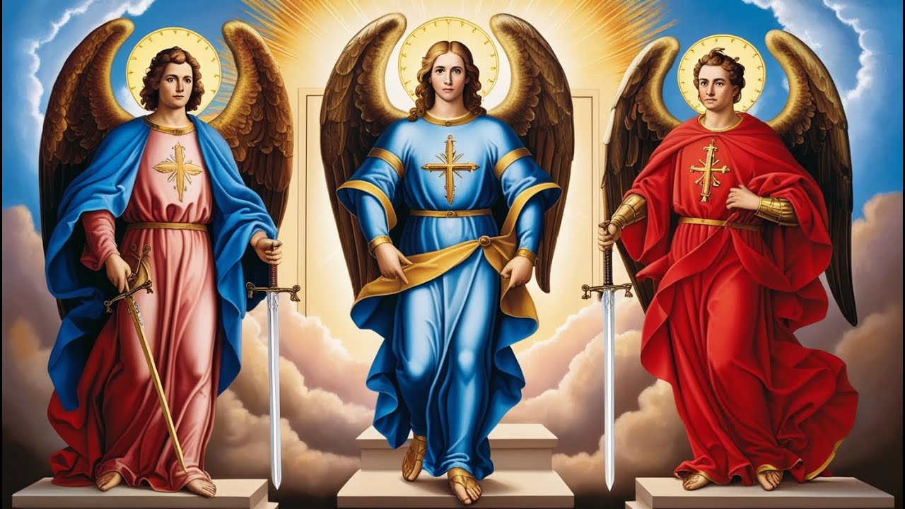 SAN MIGUEL SAN RAFAEL Y SAN GABRIEL - Los 3 Arcangeles Mas PODEROSOS que Derrotaron al Infierno