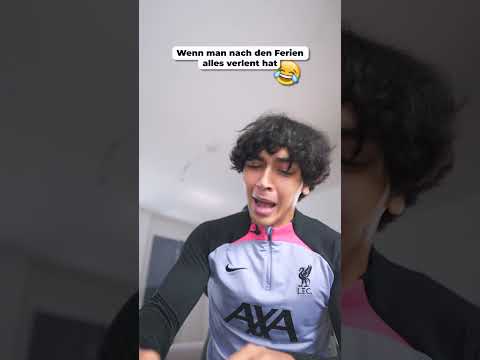 Wenn man nach den Ferien alles verlernt hat... 😳😂 | Mohi__07 #shorts