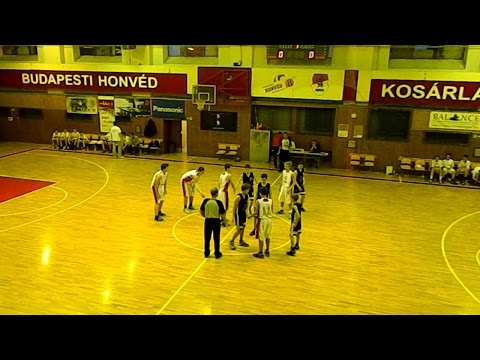 Honvéd - Zsíros Akadémia Kőbánya/B kadett regionális kosárlabda mérkőzés 2014.12.13.
