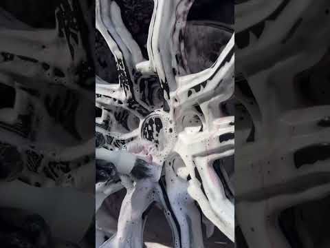 #vossen HF-2 Wheel clean with Yum Cars #asmr #YumCars