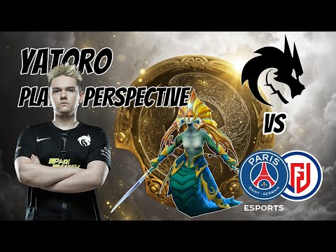 Yatoro Player perspective [Naga Siren] TI 10 FINAL  Spirit VS PSG.LGD #yatoro #naga #psg.lgd