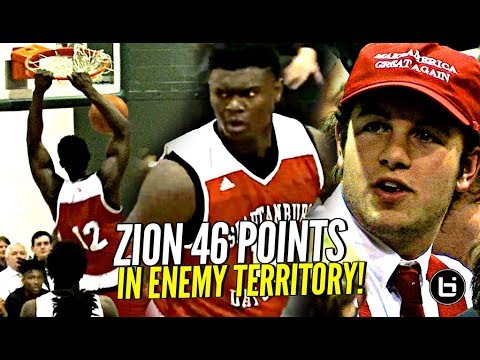 Zion Williamson 46 POINTS vs  Jalen Lecque in SEASON OPENER!! Makes NC Hoops HISTORY!!