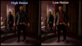Red Dead Redemption 2 | Subtle changes depending on your honor level