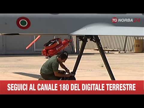 AMENDOLA PREDATOR AL VIA OPERAZIONE MARE NOSTRUM PER CONTROLLO IMMIGRAZIONE