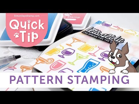 Cardmaking and Paper Crafting How To: Pattern Stamping