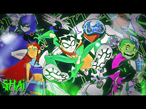 TEEN TITANS RAP CYPHER | 757shai feat. Drip$tick, Young Light, R-Zeta & foldboi | [Teen Titans AMV]