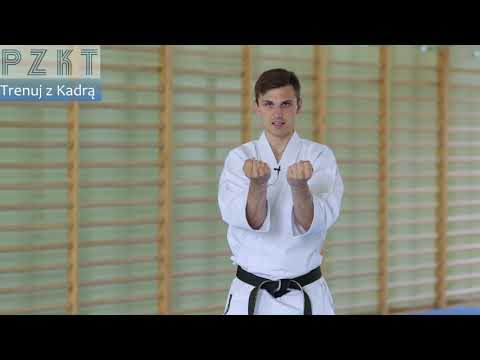 Trenuj z Kadrą - PZKT - Konrad Irzyk - Choku zuki - Karate Tradycyjne
