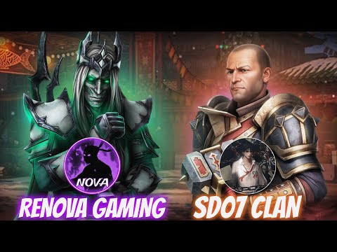 SD07 Clan VS Renova Gaming 🤝🏻🔥| Intense Battles⚔️ | Shadow Fight 4: Arena