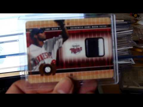 56 card Torii Hunter mailday !!!  Numerous patches, auto's & low numbered gems !!!  L@@K !!!