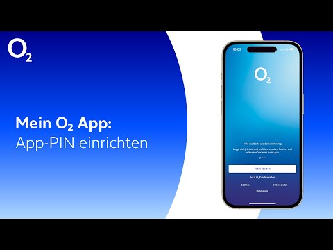 Mein o2 App - App-PIN einrichten