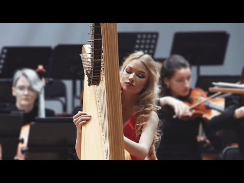 C. Debussy - Dances for harp: Sacree and Profane. Ekaterina Dvoretskaya.