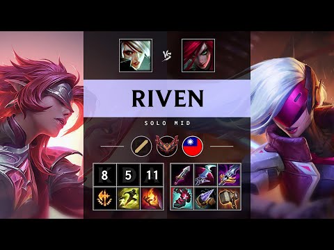 Riven Mid vs Katarina - TW Grandmaster Patch 25.16