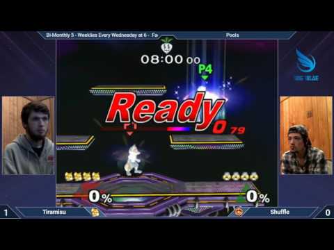 Tiramisu (Fox) vs. Shuffle (ICs, Sheik) - MMOM Bi-Monthly #5 SSBM Pools
