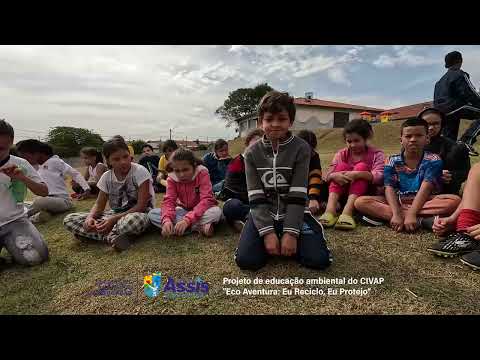 Projeto de educação ambiental do CIVAP “Eco Aventura: Eu Reciclo, Eu Protejo”
