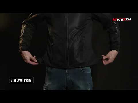 Bunda na motorku Shima Openair černá