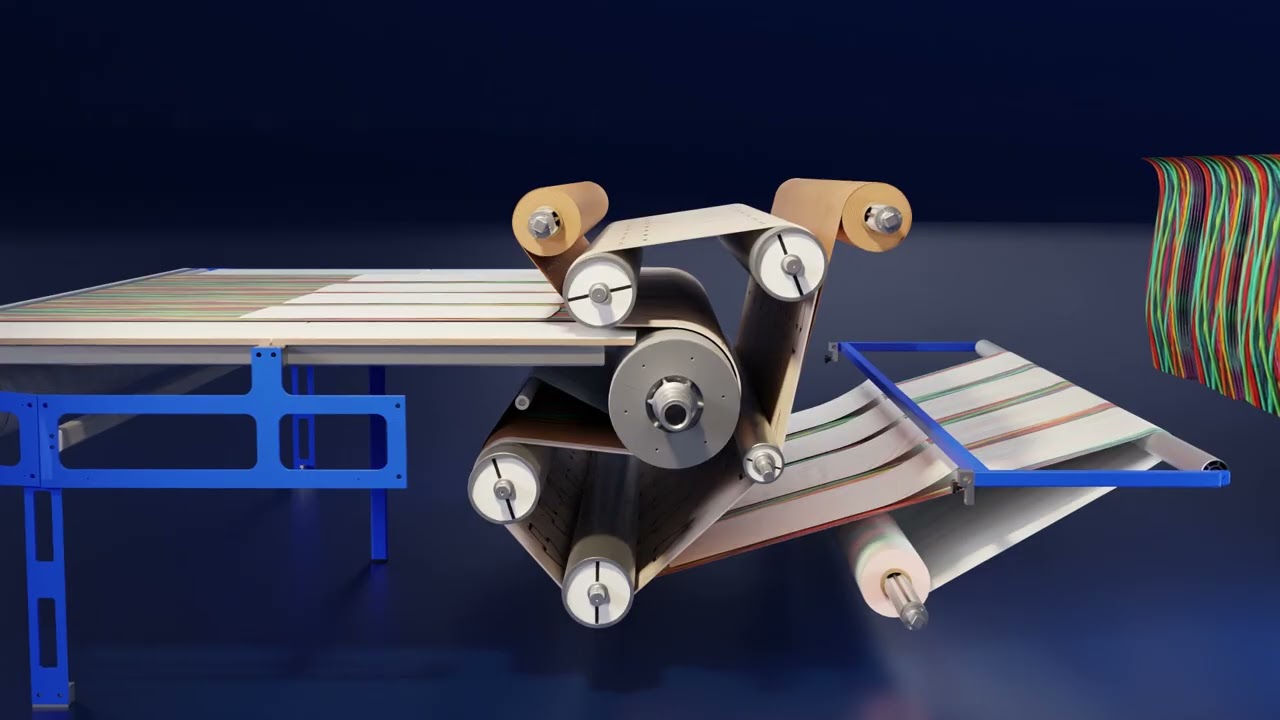 KLIEVERIK GTC-SPFL SUBLIMATION SINGLE PIECE FLOWLINE CALENDER SERIES