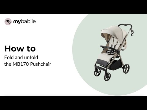 HOW TO | Fold and unfold the MB170 Pushchair