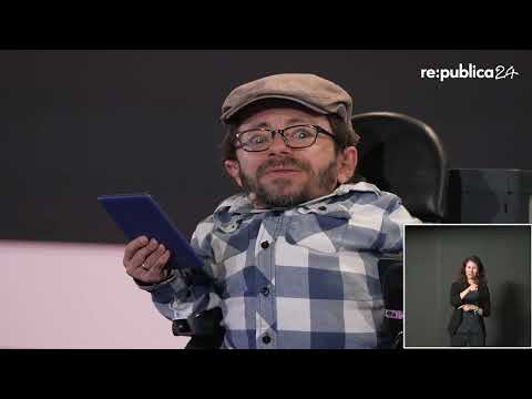 Video Thumbnail: [DGS] re:publica 2024: Raul Krauthausen - Wie sähe ein Wendepunkt für echte Inklusion aus?