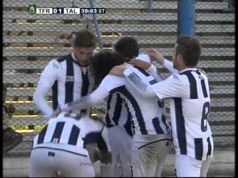 Gol de Eial Strahman. Tiro Federal 0 - 1 Talleres