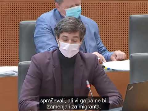 Luka Mesec: Ta strah je bil vcepljen