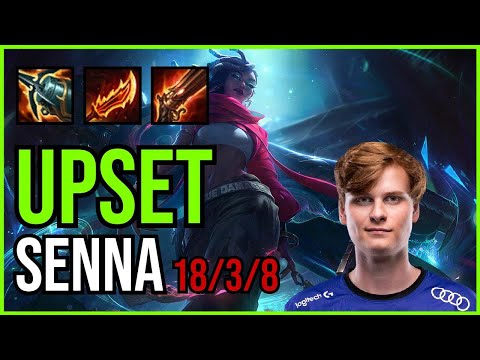 UPSET - SENNA vs MORGANA Support - EUW Diamond - Patch 11.4