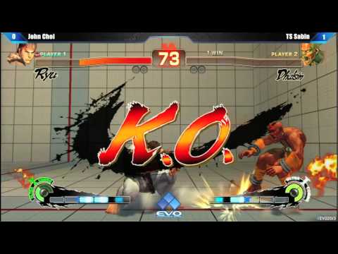 EVO 2013 - Super Street Fighter IV AE Pool Matches - John Choi vs TS Sabin