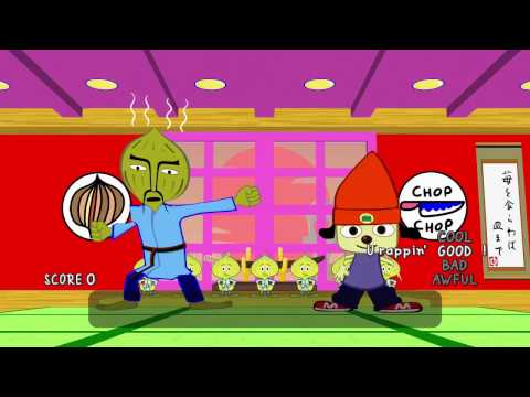 Parappa The Rapper kick punch Song Remastered 20th Anniversary Edition PS4  @poptartsNonions