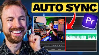 How to Sync Audio to Video Seamlessly in Premiere Pro? | Auto Sync Tutorial for Beginners