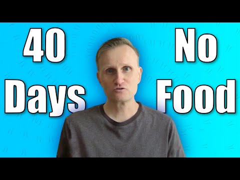 40 Days of Water Fasting