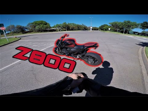 The brutal sound of a Kawasaki Z800