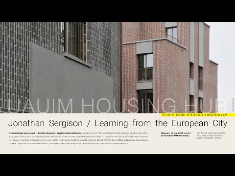 Jonathan Sergison  - Learning from the European City