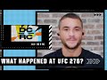 Dustin Poirier explains what happened with Michael Chandler at UFC 276 | DC & RC