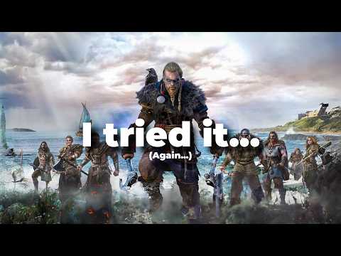 I tried 'Assassin's Creed Valhalla' again before 'Shadows'...