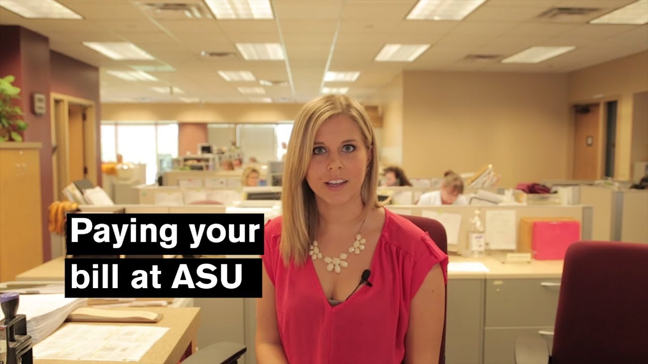 Paying your bill at ASU