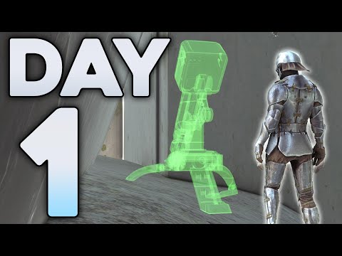 Claiming the BEST Rathole on ARK on Day 1... - ARK PvP