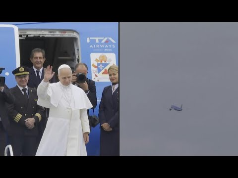 Video | Pope Leo XIV leaves Turkey for Lebanon | AFP