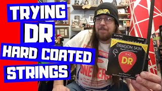 Video thumbnail for DR Dragon Skin Guitar String Demo by Greg Talks Guitars