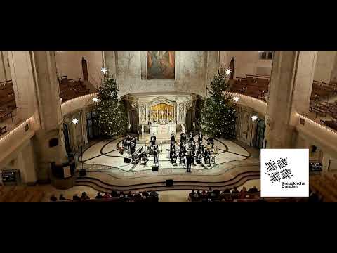 Santa Baby gespielt von der Werkstatt Big Band Dresden am 15. Januar 2023 in der Kreuzkirche Dresden