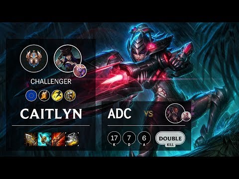 Caitlyn ADC vs Lucian - EUNE Challenger Patch 10.10