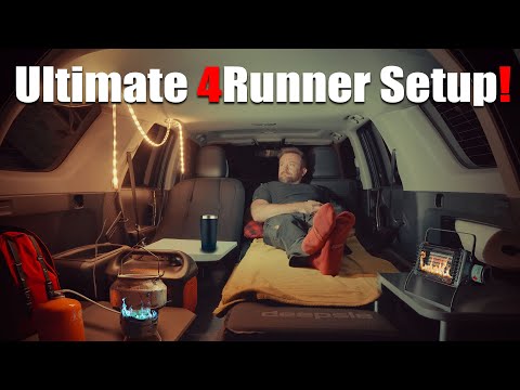 Crazy Simple But Cozy 4Runner Camping Adventure in the Remote Mountains