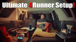 Crazy Simple But Cozy 4Runner Camping Adventure in the Remote Mountains