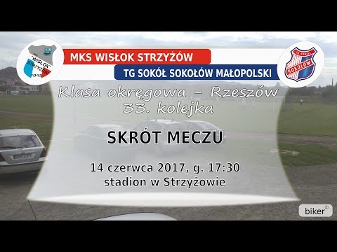 Wisłok Strzyżów - Sokół Sokołów Małopolski 1-4 (0-1) 14.06.2017