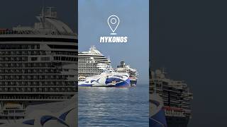 Spotted @norwegiancruiseline’s Norwegian Viva in Mykonos! 🇬🇷🛳️ #ShipSpotting #shorts #cruise