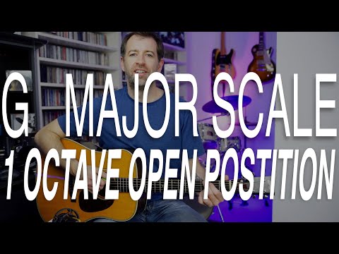 G Major Scale Beginner Guitar Scale - 2 Minute Guitar Lessons