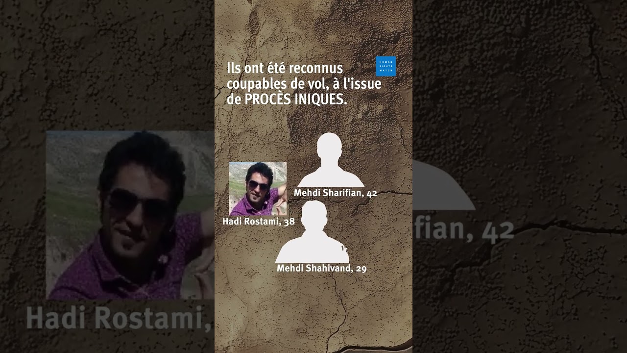 Iran : Trois détenus menacés d’amputation des doigts