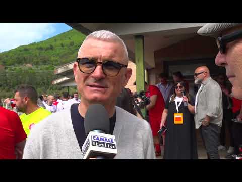 Memorial Luciano Gaucci intervista con "Penna bianca", Fabrizio Ravanelli