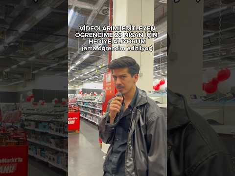 BENCE HEDİYEMİ ÇOK BEĞENDİ 😁 #öğrenci #öğretmen #edit