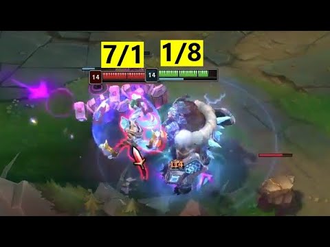 7/1 Riven vs 1/8 Volibear
