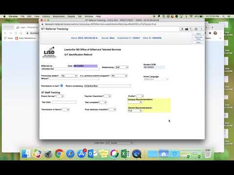 Skyward Gt Referral Tracking